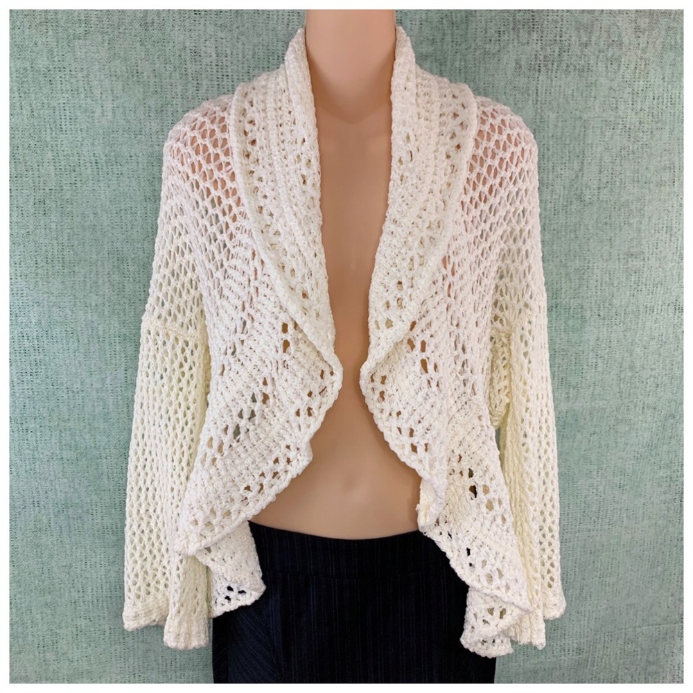Venue Bolero Style Special Cardigan Off White Size M